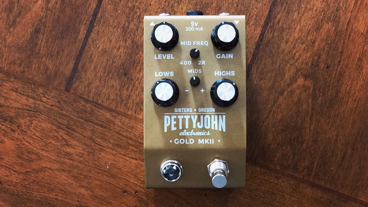 The PettyJohn Gold MKII (version 2) - Presented by AJL music!