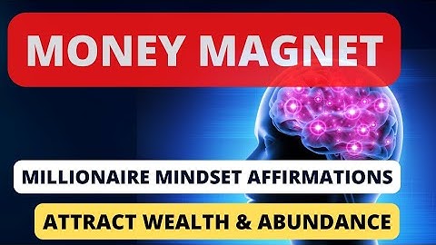 I AM A MONEY MAGNET, Millionaire Mindset!, Sleep Programming Affirmations For Abundance And Wealth