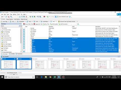 [Demo] Data Driven Testcomplete Using  Excel