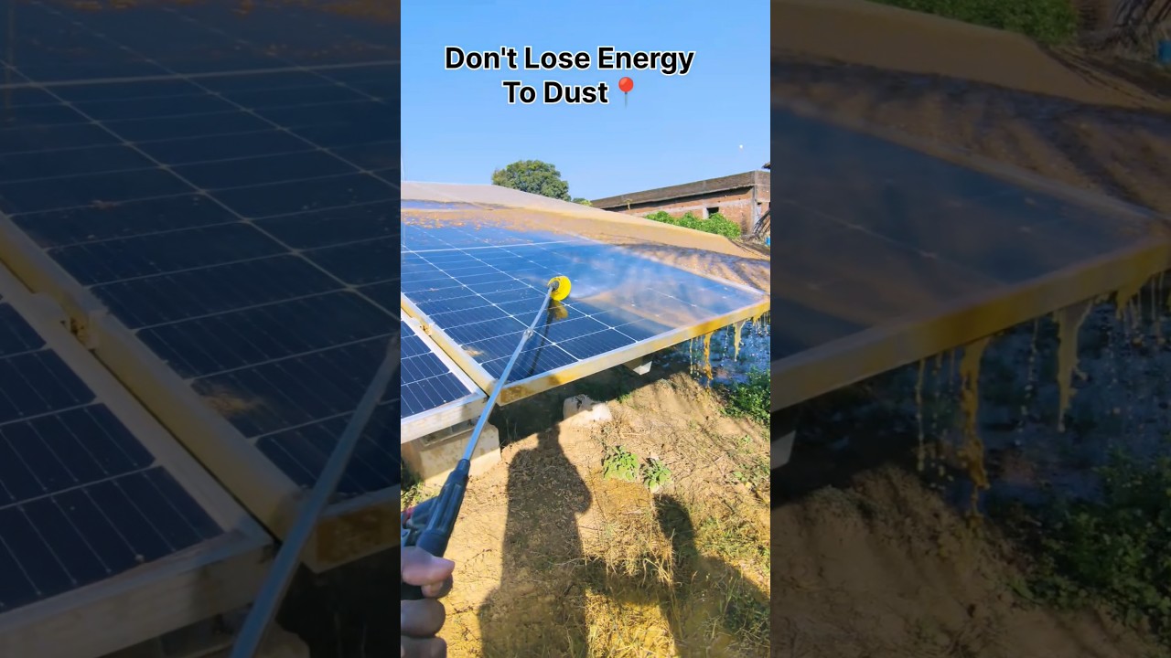 📍Boost Your Power: Clean Solar Panels Mean More Energy 