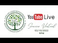 Servicio Virtual, Ministerios Vida de Dios. 02/18/2022