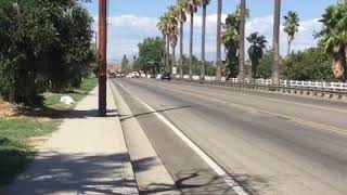 Riverside  county fire engine 3166 and battalion 2 responding