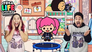 O NOVO QUARTO DE BEBÊ DOS NOSSOS FILHOS GÊMEOS no Toca Life screenshot 1