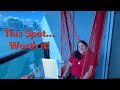 Virgin Voyages Sea Terrace Balcony Tour | Resilient Lady Aft Cabin 9082A