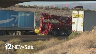 Crash on I-10 kills 2 Amazon drivers