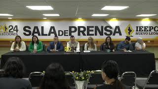 🔴 #EnVivo | Rueda de Prensa Jornada Electoral | 12:20 hrs | 03 de Junio