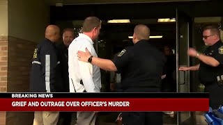 Grief and outrage after Euclid officer shot, killed