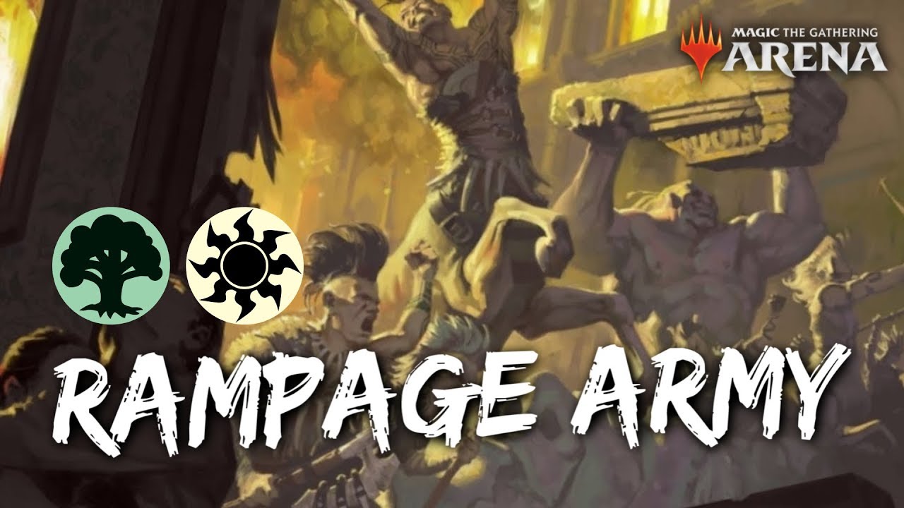 Rampage Army [MTG Arena] | Selesnya Rampage Dawn of Hope Deck in RNA ...