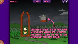 Vampire Physics level 12 // FRIVGAMES