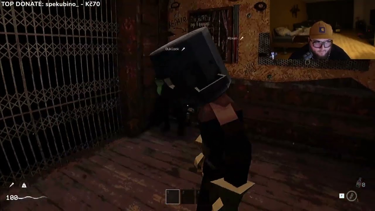 Hraju poprvé KLETKA s Duklockem, Astatorem, Mikenem, a Nesttou