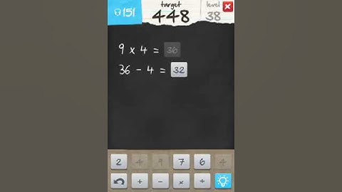 6 Numbers by Brainbow Answers Level 38