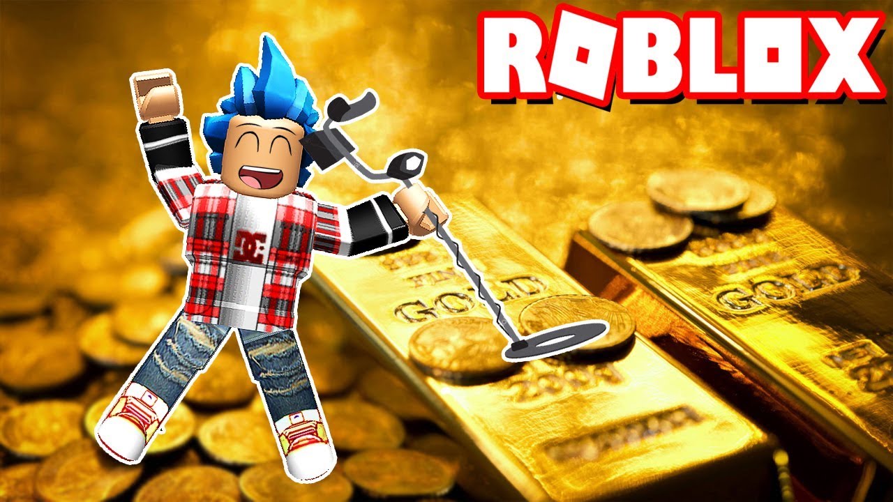 mis-primeros-tesoros-roblox-metal-detecting-simulator-youtube