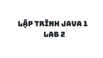 Relax And Chill with Java 1 - Lab 2