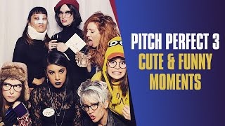Anna Kendrick's Reaction When Chrissie Fit Singing Cups | Pitch Perfect 3 Cast Cute & Funny Moments