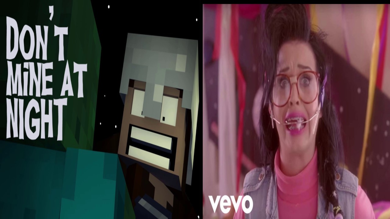 Dont mine at Night vs Last friday night. YouTube