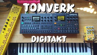 Elektron Tonverk,Digitakt JAM dawless 24/26/1 12:30 Chase bliss HABIT ,Critter & guitari Septavox