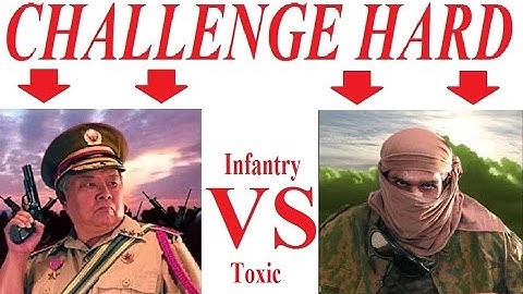 🔴 C&C Generals Zero Hour - Challenge Hard - 7 - Infantry vs Toxic 🔴