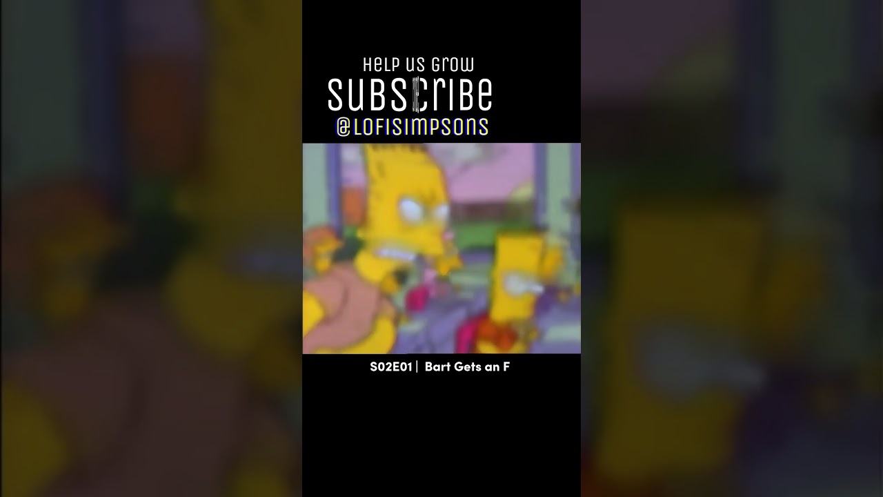 2x01   Bart Gets an F 2