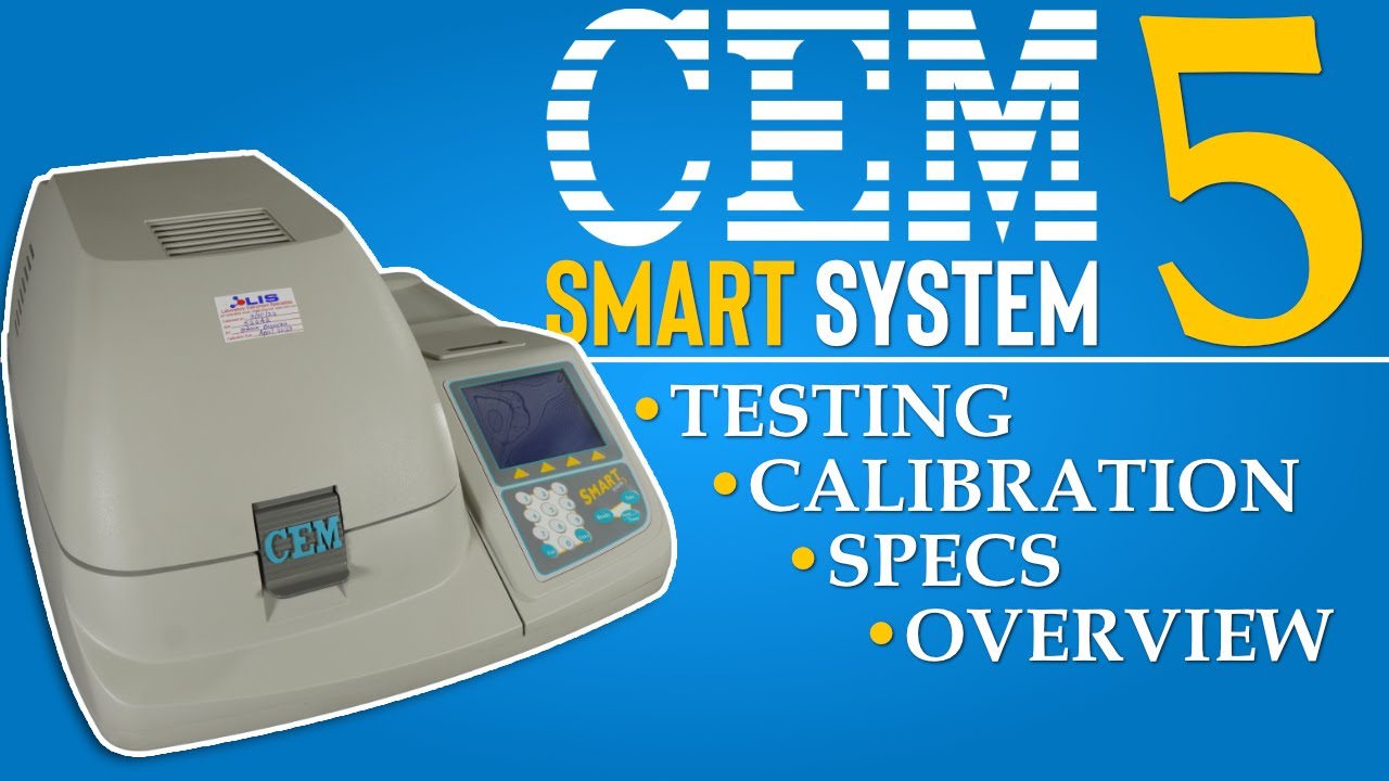 CEM Smart System 5 Microwave Moisture Analyzer YouTube