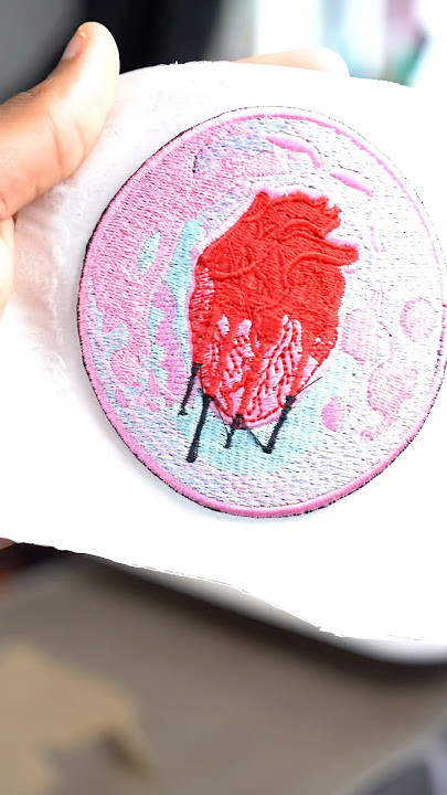 Can you guess the album behind this patch? #HeartbreakOnAFullMoon #ChrisBrownVibes #fyp #support