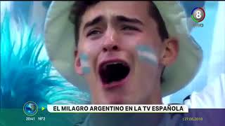 El emotivo video de la televisión española tras la victoria Argentina frente a Nigeria