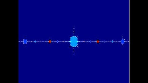 Julia set for constant  c= -1.745429;