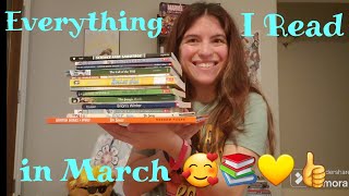 Middle Grade March - Final Full Wrap Up!