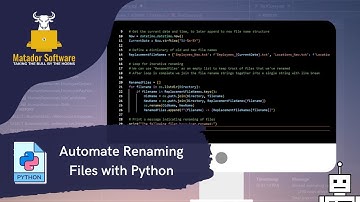 Automate Renaming Files with Python