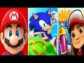 Super Mario Run Vs Sonic Dash Vs Subway Surfers