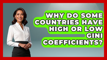 Why Do Some Countries Have High Or Low Gini Coefficients? - Demographic Data Answers