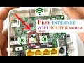 FREE INTERNET FREE WIFI FREE DATA ROUTER MODEM