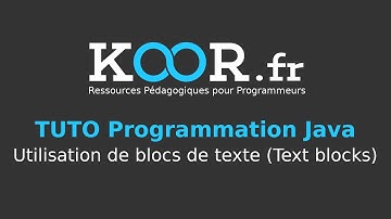 TUTO Java : Utilisation de blocs de texte (TextBlock)
