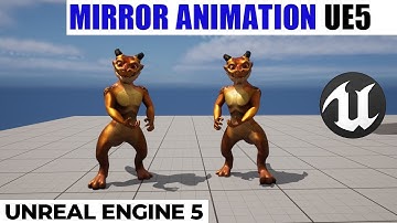 Mirror animation in unreal engine 5