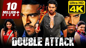 Ram Charan Hindi Dubbed Full Movie | Double Attack - डबल अटैक (4K Ultra HD) | Kajal Aggarwal
