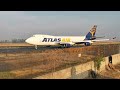 Boeing 747-412(F) de Atlas Air Despegando del Aeropuerto Internacional de Guadalajara