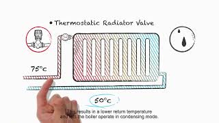 How Thermostatic Radiator Valves increase condensing boiler efficiency