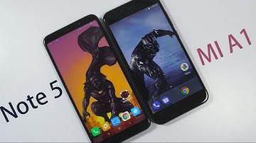 Redmi Note 5 vs MI A1 Speed Test, Memory Management test and Benchmark Scores