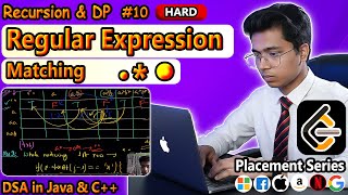 🎯 LeetCode Problem 10 – Regular Expression Matching | Dynamic Programming Explained | DSA with Java