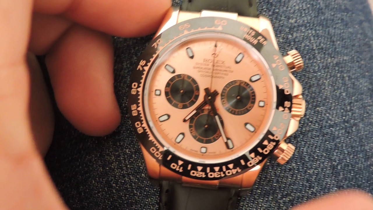 rolex daytona eta 7750