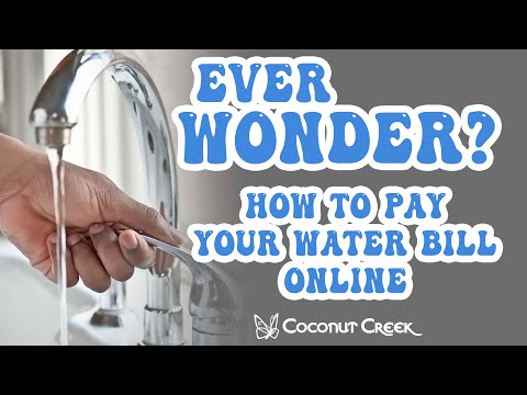 Ever Wonder How to Pay Your Water Bill Online