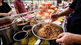 How This Master Chef Serves Wuhan's Iconic Sesame Noodles in 10 Seconds Flat!