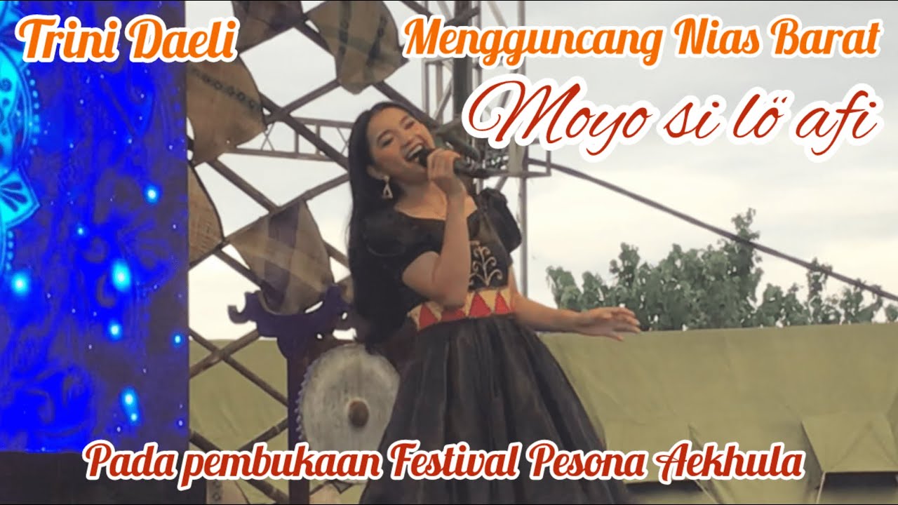 TRINI DAELI berhasil mengguncang Nias Barat pada Pembukaan Festival Pesona Aekhula Nias Barat!