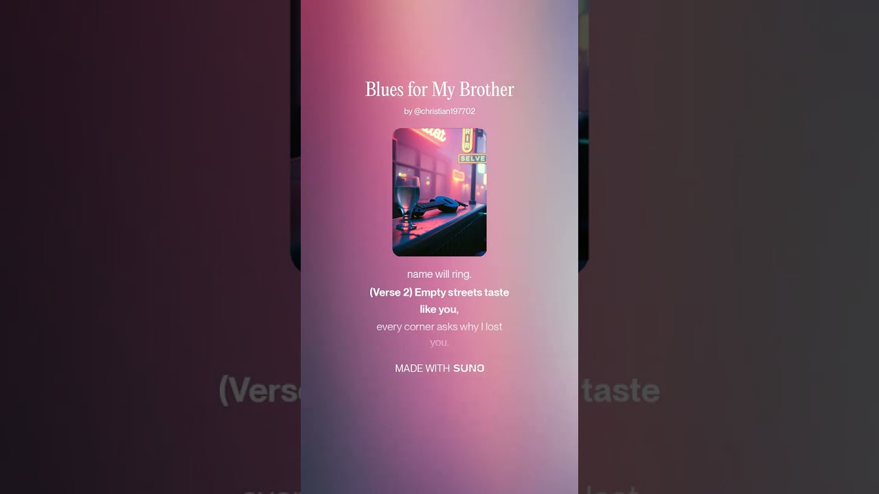 Blues for My Brother