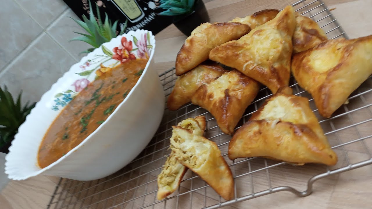 فطائر قطينة و خفيفة و شوربة فريك