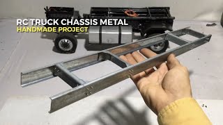 Metal Chassis DIY RC Heavy Construction Tractor Truck