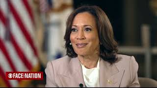 Face the Nations Margaret Brennan sits down with VP Kamala Harris for an exclusive interview