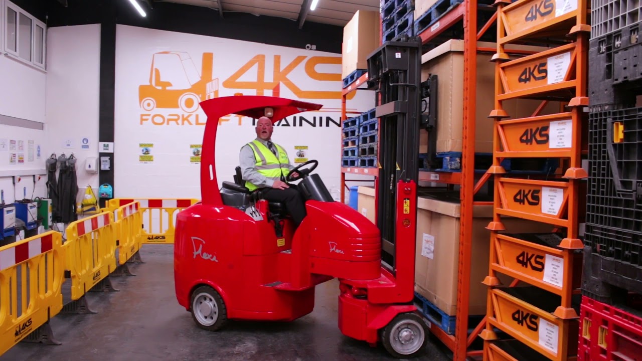 Bendi Forklift Training Flexi Truck Training How to stack at eye