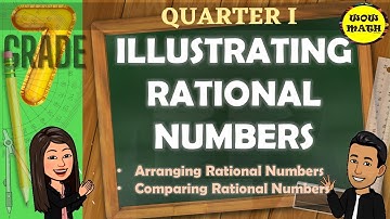 ILLUSTRATING AND ARRANGING RATIONAL NUMBERS || GRADE 7 MATHEMATICS Q1