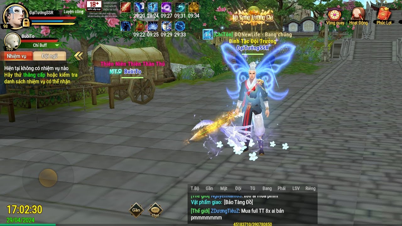 [LIVE] Thần Long Mobile : Cầm acc Boss Đại Tướng SSR giao lưu tỉ thí ...