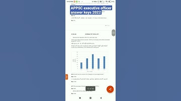APPSC executive officer 2021initial answer keys 2022#appsc#shorts #link 👇#answerkeys